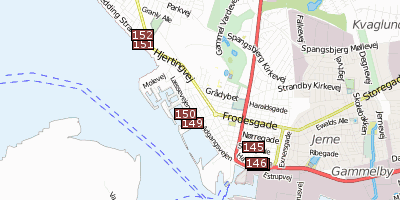 Stadtplan Esbjerg