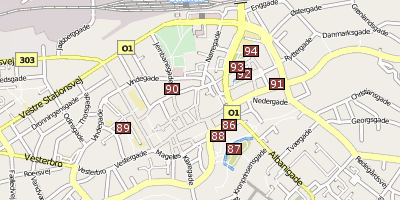 Stadtplan Odense